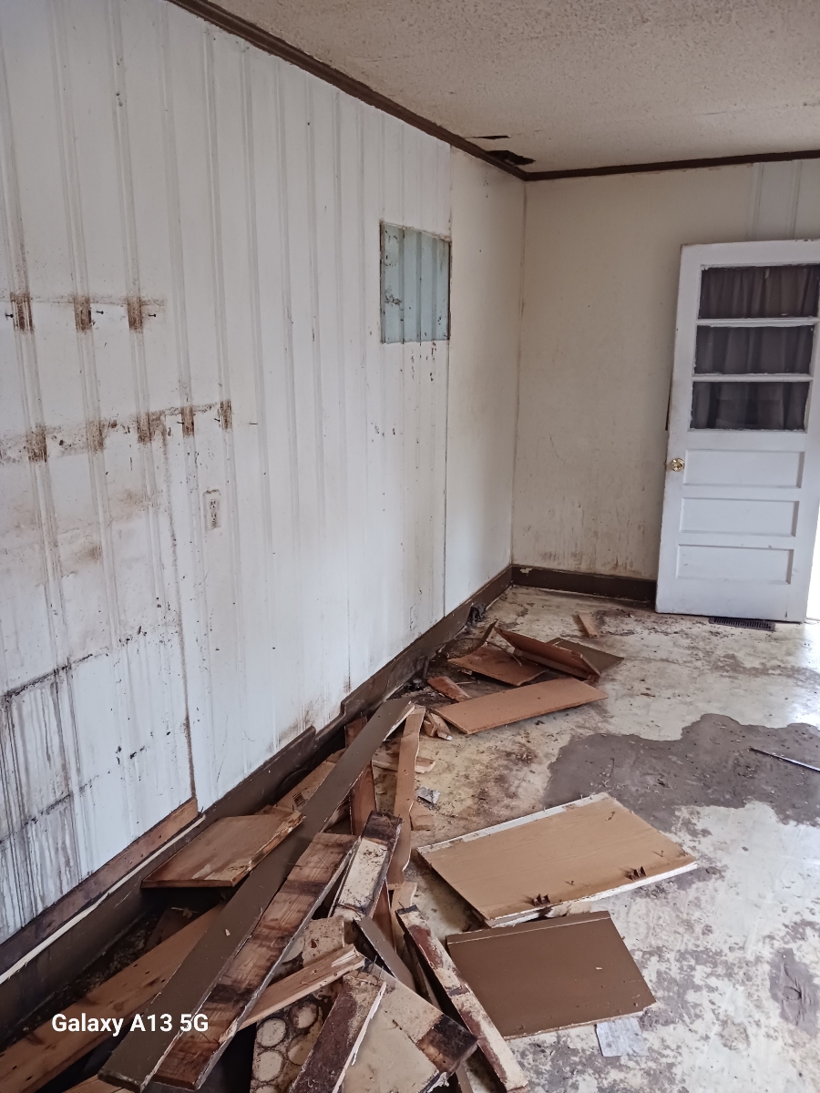 Exterior home area cleaned and restored